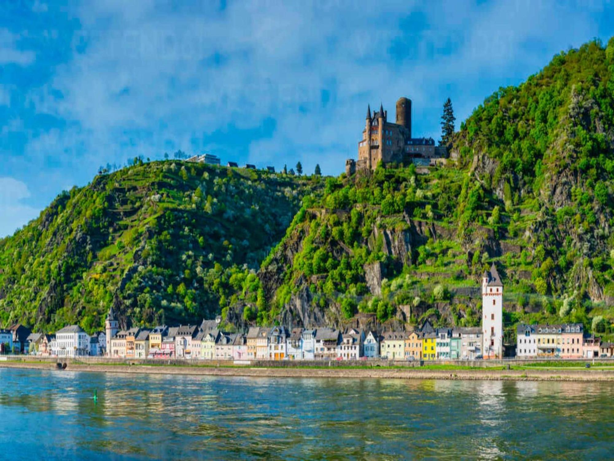 Cosy Holiday Home In Sankt Goarshausen With Barbecue エクステリア 写真