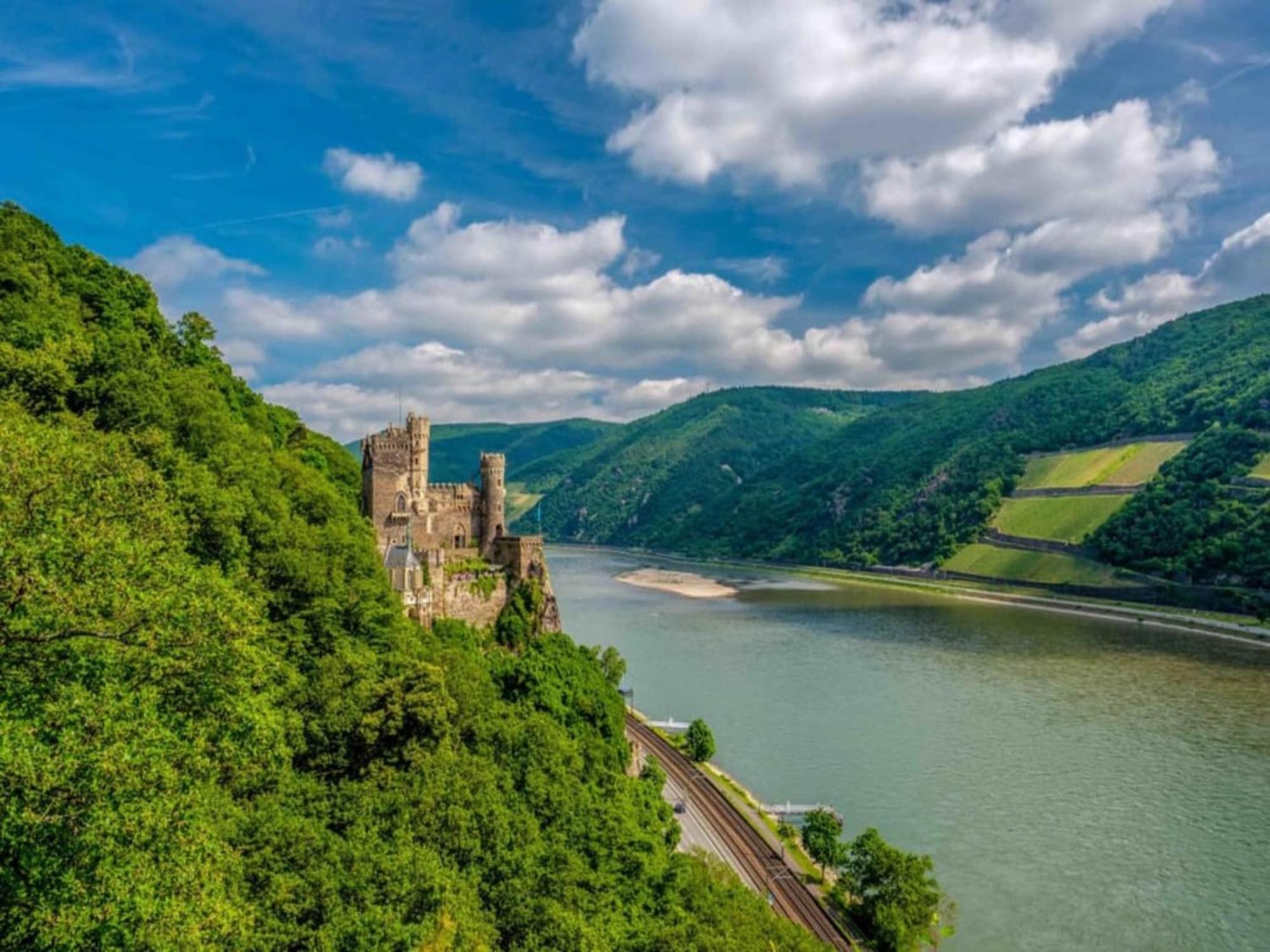 Cosy Holiday Home In Sankt Goarshausen With Barbecue エクステリア 写真